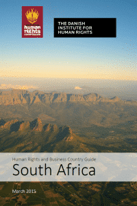 South africa front page