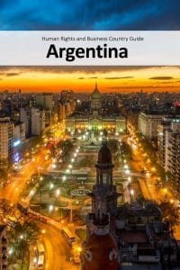 Country guide argentina