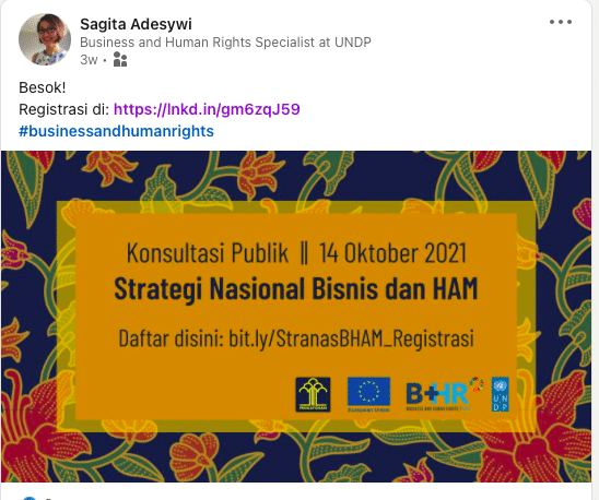Indonesia - National Action Plans on Business and Human Rights